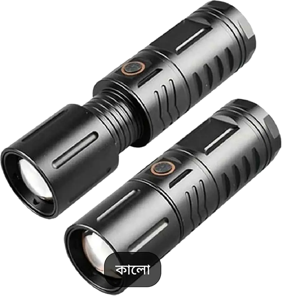 MULTI PURPOSE Zoom able Strong LED Torch Light - Ultra-Bright High Power Torch - Image 5