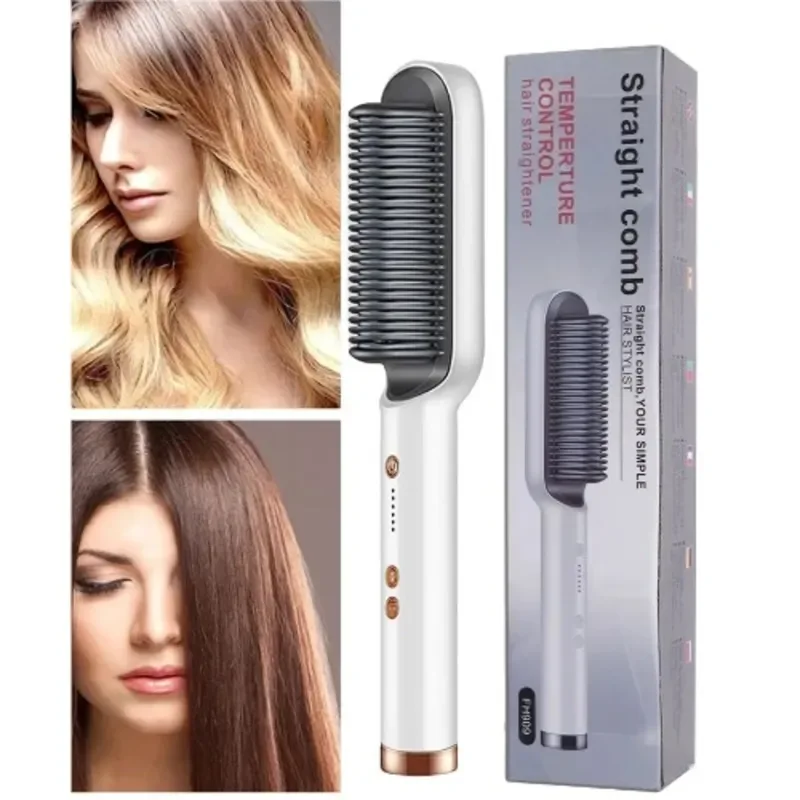 Hair Straightener Comb for Professional Hair Straightening | Instant Hair Straight Solution - Image 4
