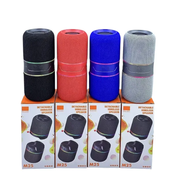 M25 Portable Wireless Speaker - 2 in 1 Powerful Sound