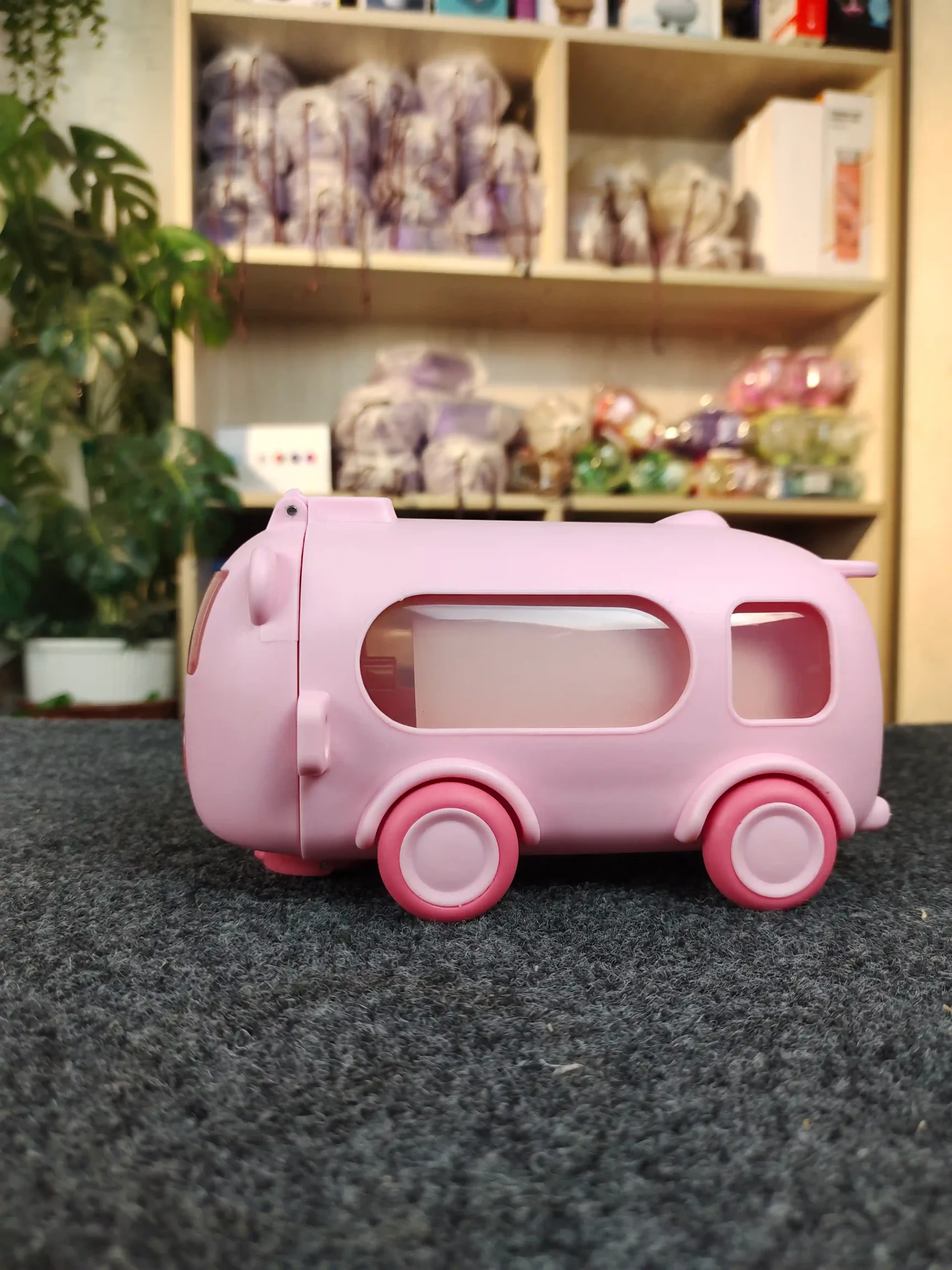 Bus Shape Kids Water Bottle | Bus Mum Pot for Kids - Image 4