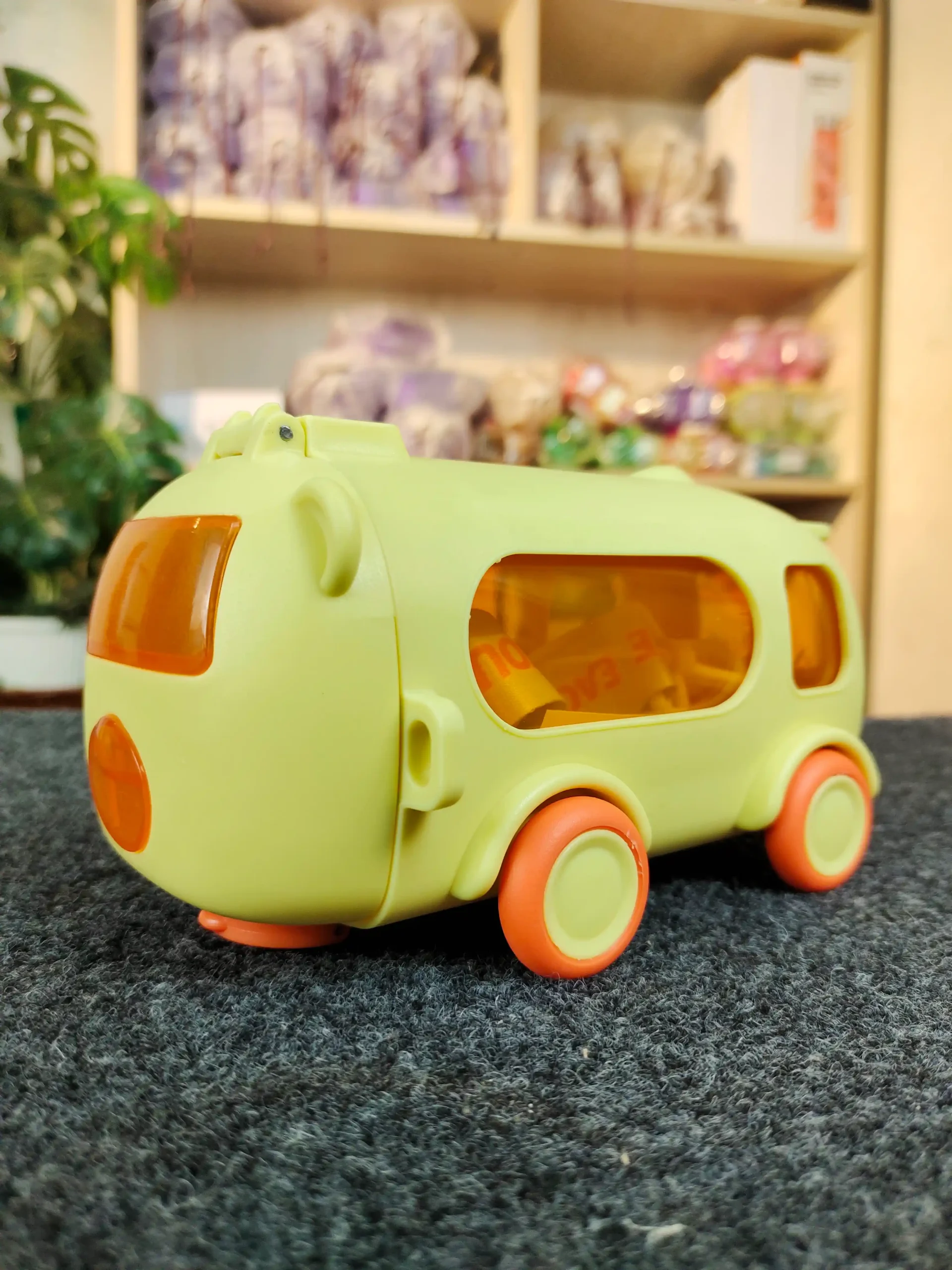 Bus Shape Kids Water Bottle | Bus Mum Pot for Kids - Image 2